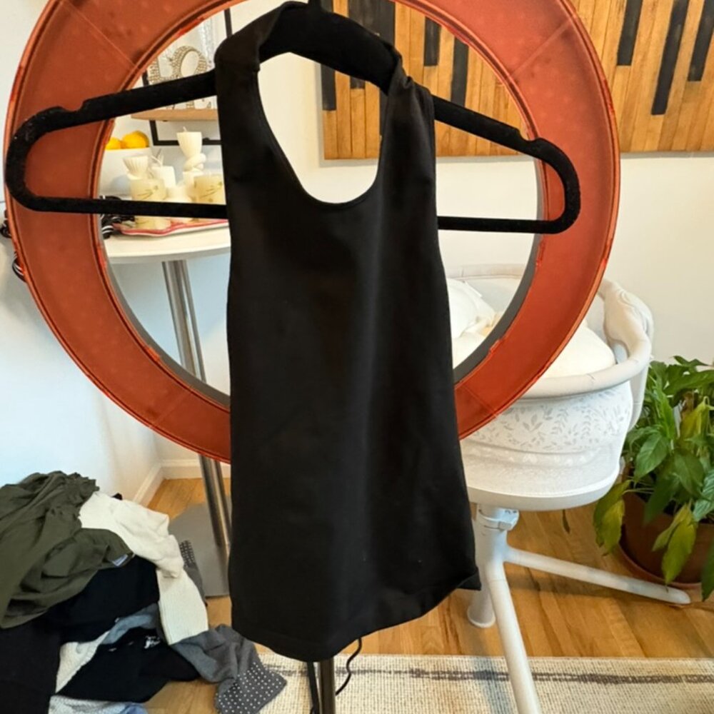 Free People Black Halter Top Size XS